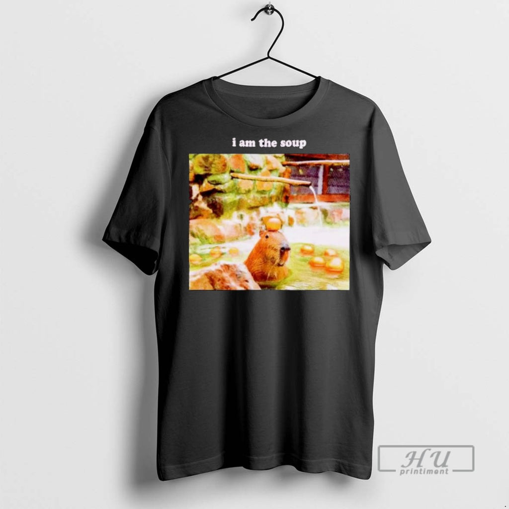 Trending Capybara I Am The Soup Ornaments T Shirt