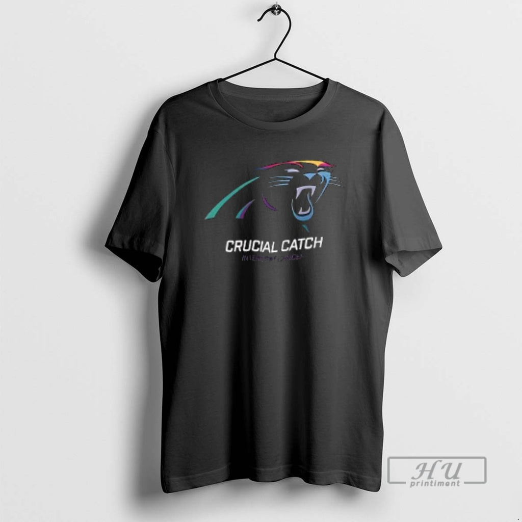 Trending Carolina Panthers Intercept Cancer Crucial Catch Two Sided T Shirts