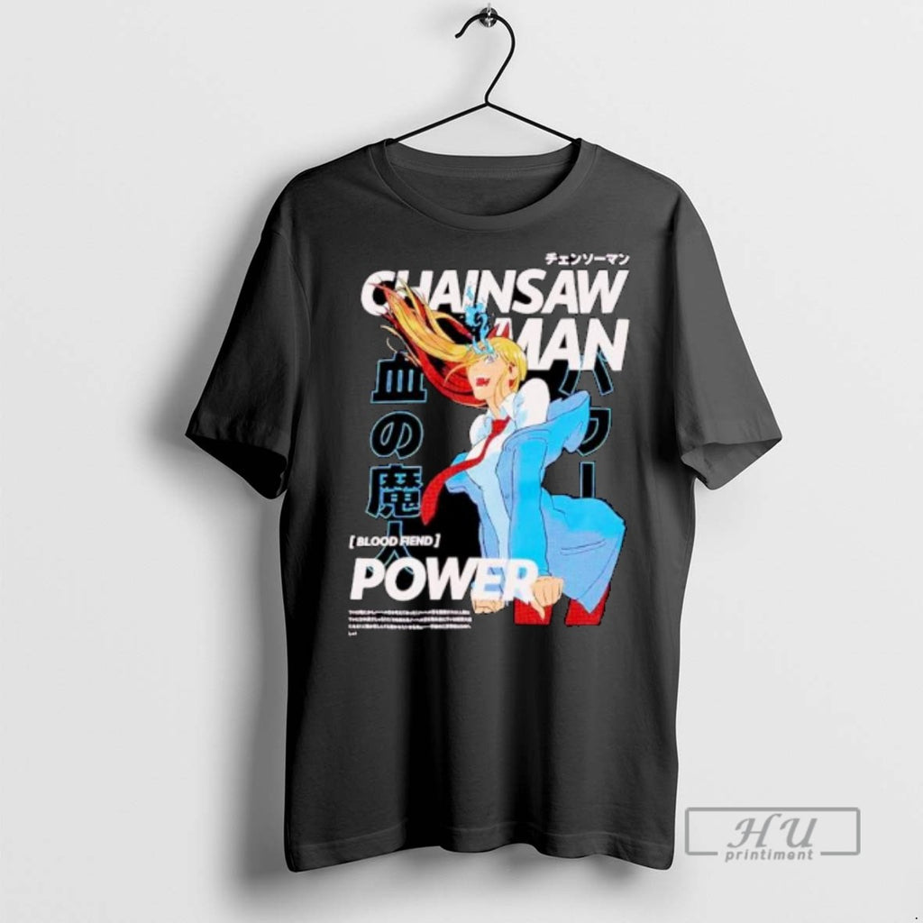 Trending Chainsaw Man Power Magazine Cover Ornaments T Shirt