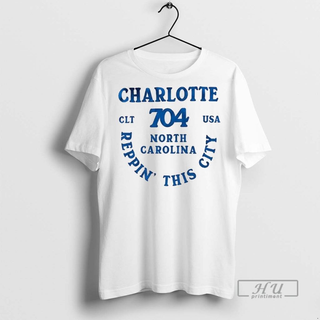 Trending Charlotte North Carolina Reppin This City T Shirt