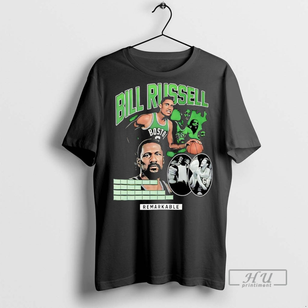 Trending Christian Gonzalez Bill Russell Boston Celtics Basketball Vintage T Shirts Sweatshirt Hoodies