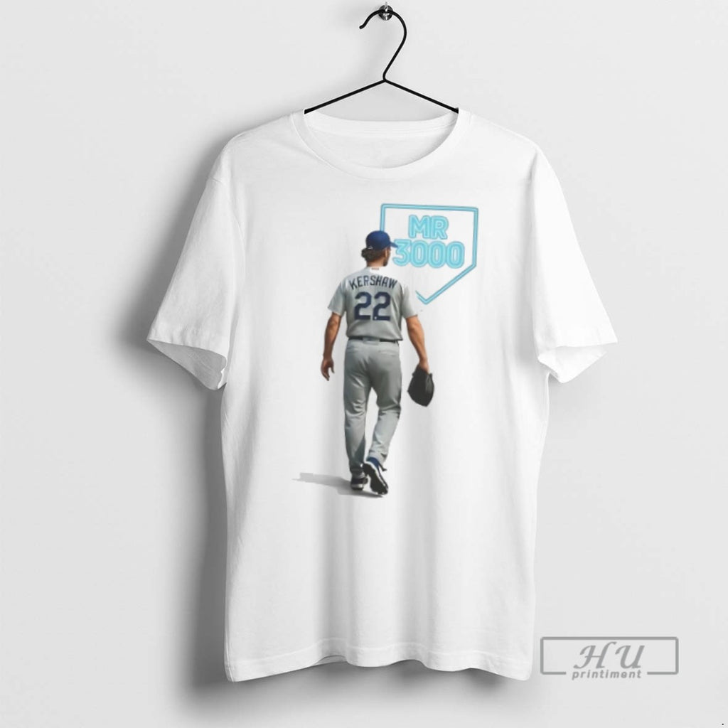 Trending Clayton Kershaw Mr 3000 Home Plate La Dodgers T Shirt