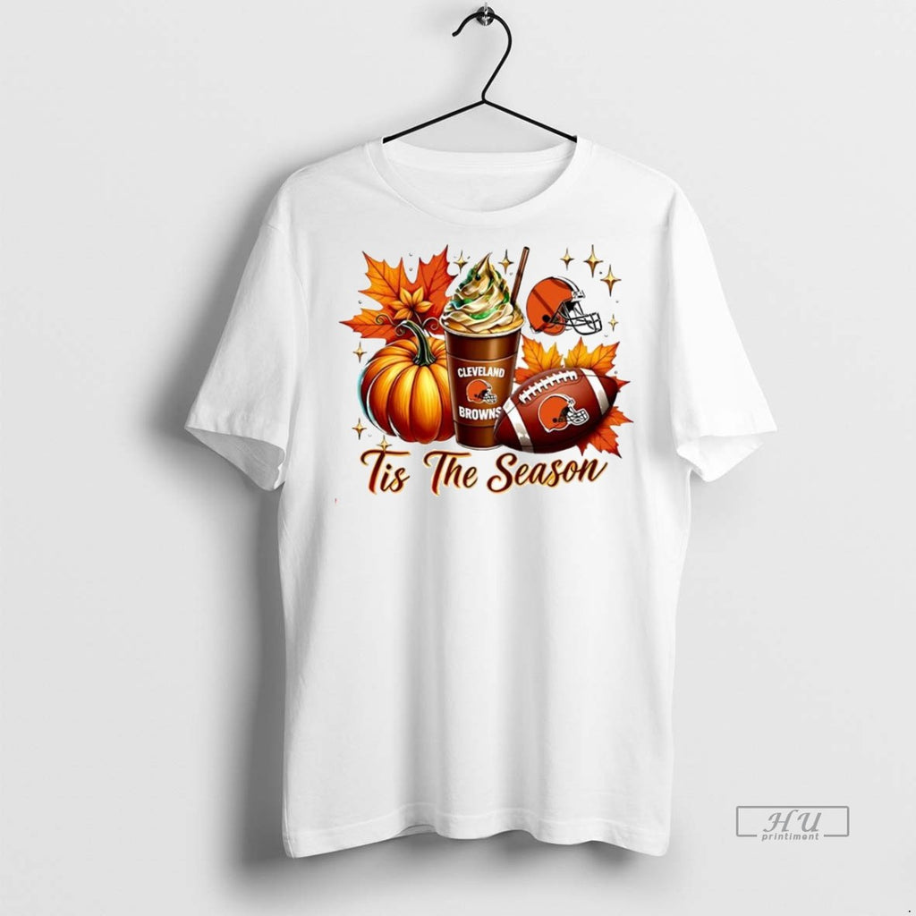 Trending Cleveland Browns Tis The Season Halloween Shirt Sweater