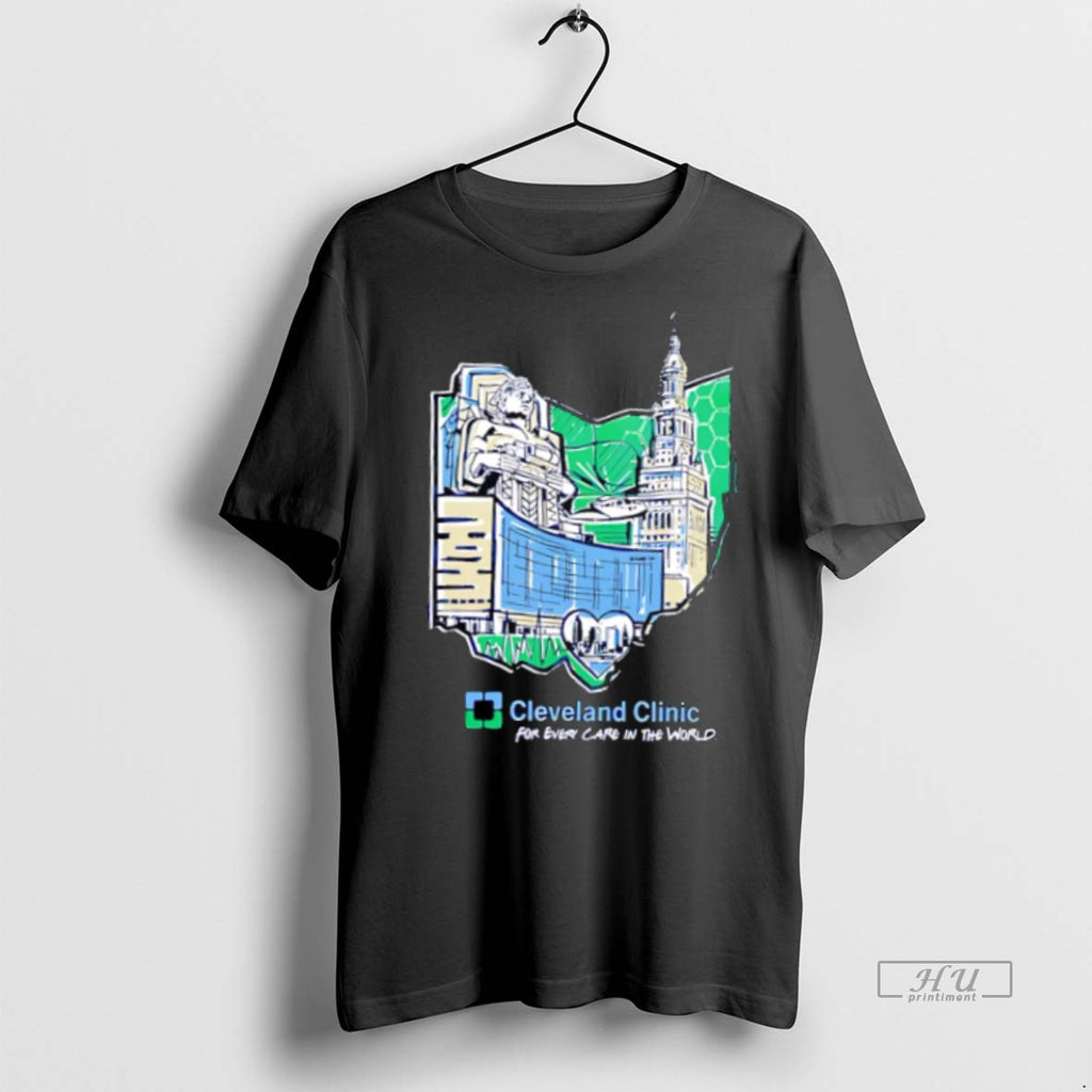 Trending Cleveland Clinic Ohio For Every Care In The World Graphic Tee Shirt Sweater