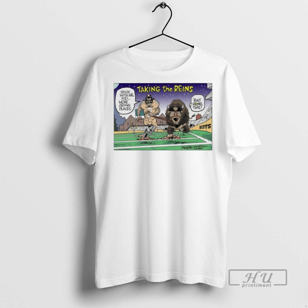 Trending Colorado Buffaloes Taking The Reins Mascot T Shirt