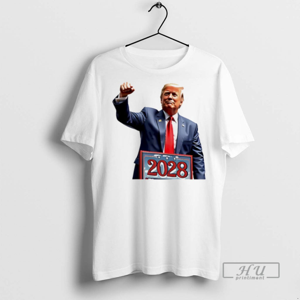 Trending Cool Trump 2028 Caricature T Shirts Sweatshirt Hoodies