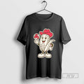 Trending Corny Volleyball Corn Mascot Blackshirt T Shirts