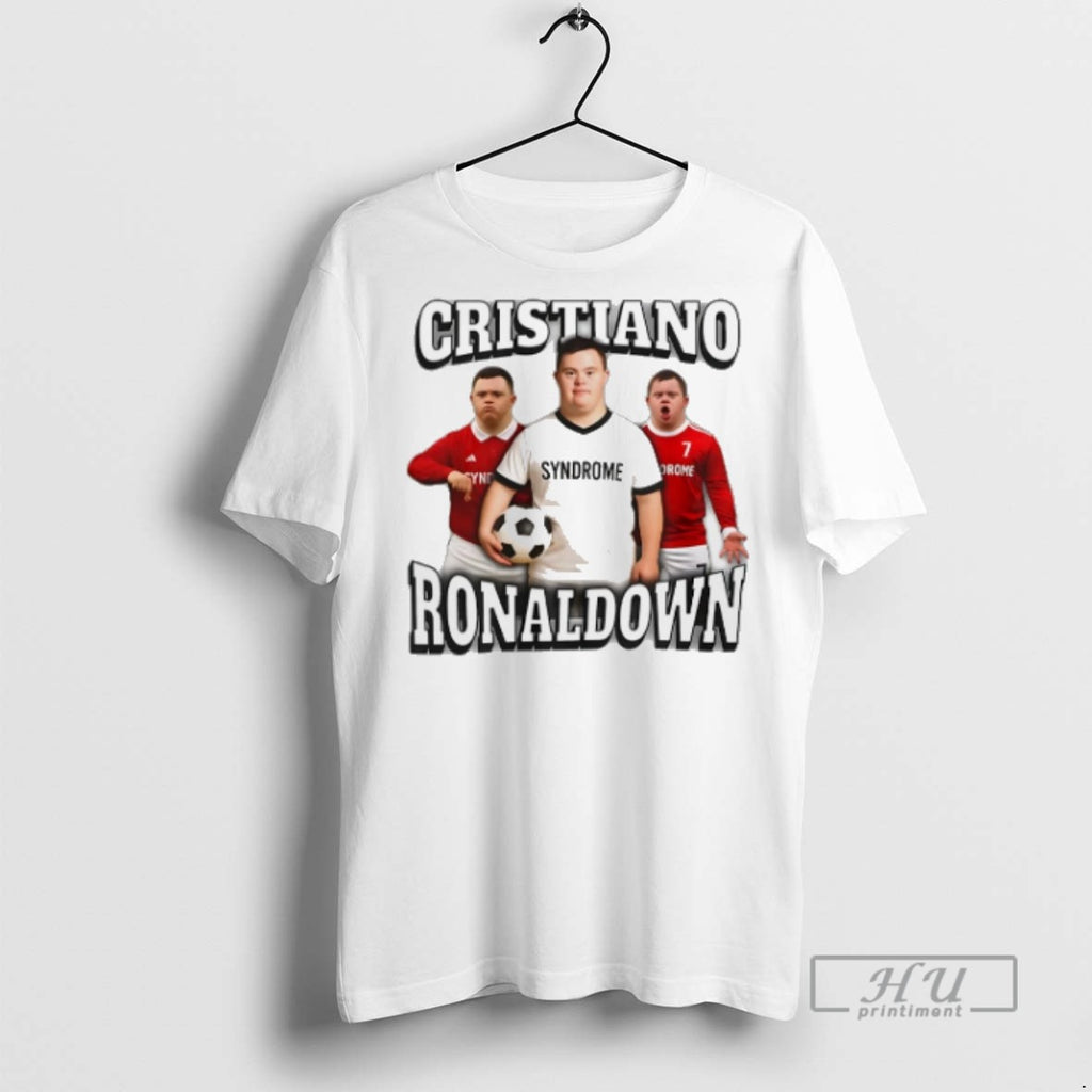 Trending Cristiano Ronaldo X Down Syndrome Graphic T Shirts Sweatshirt Hoodies