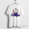 Trending Cute Monster Labubu Los Angeles Dodgers Mlb Baseball Est 1958 Graphic Tee Shirts