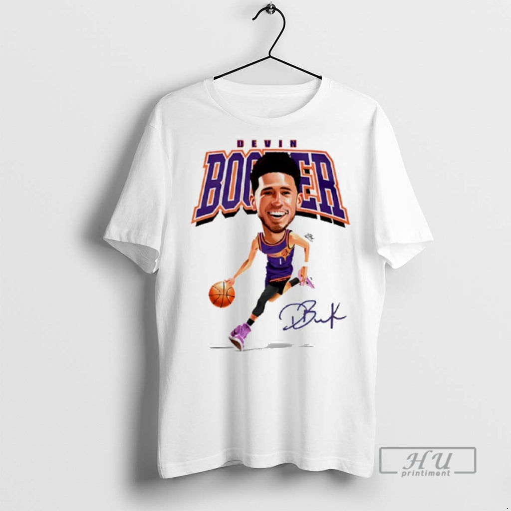 Trending D Book Devin Booker Phoenix Suns Signature Cartoon Graphic Tee Shirt Sweatshirt Hoodies