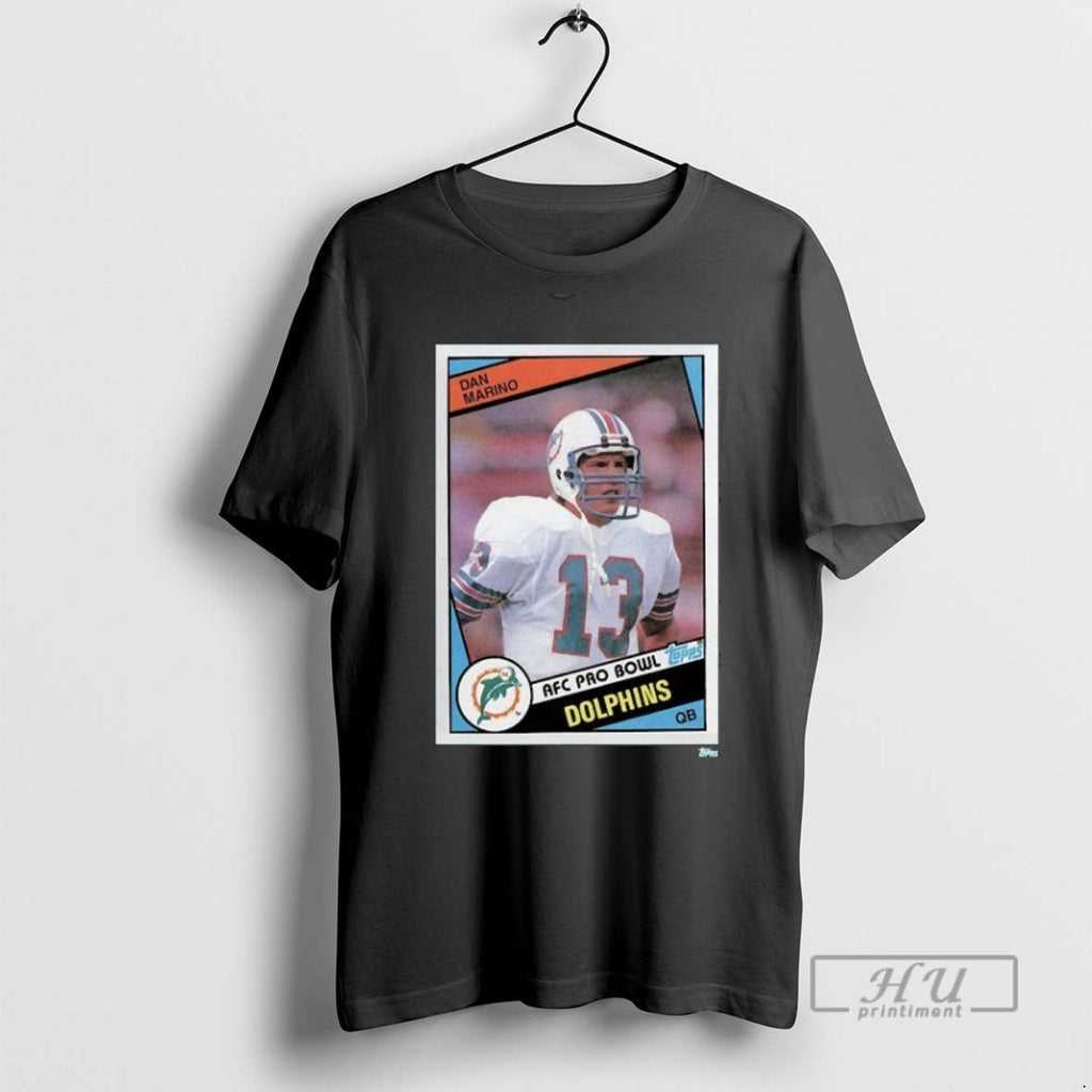 Trending Dan Marino Afc Pro Bowl Qb Miami Dolphins Trading T Shirtss Graphic