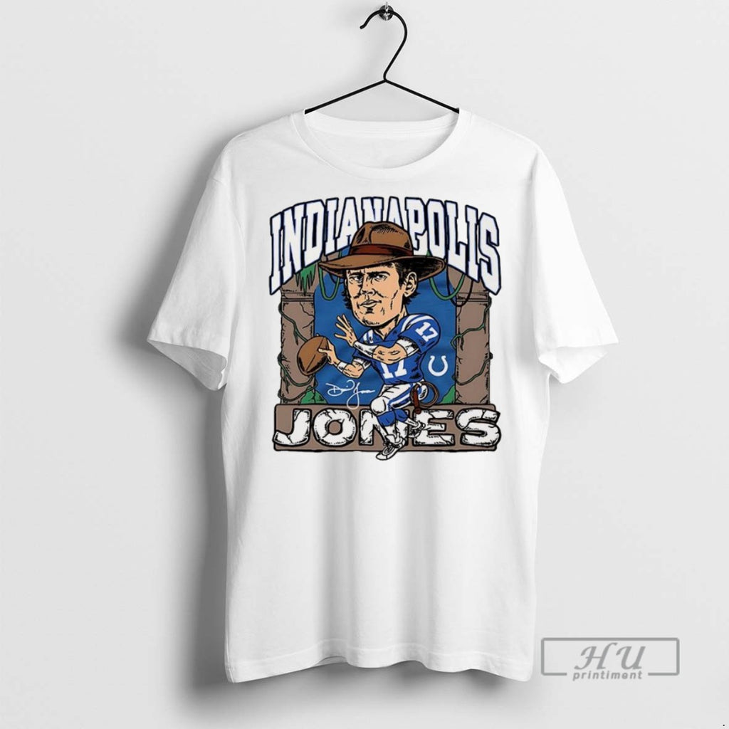 Trending Daniel Jones Royal Indianapolis Colts Indianapolis Jones T Shirt