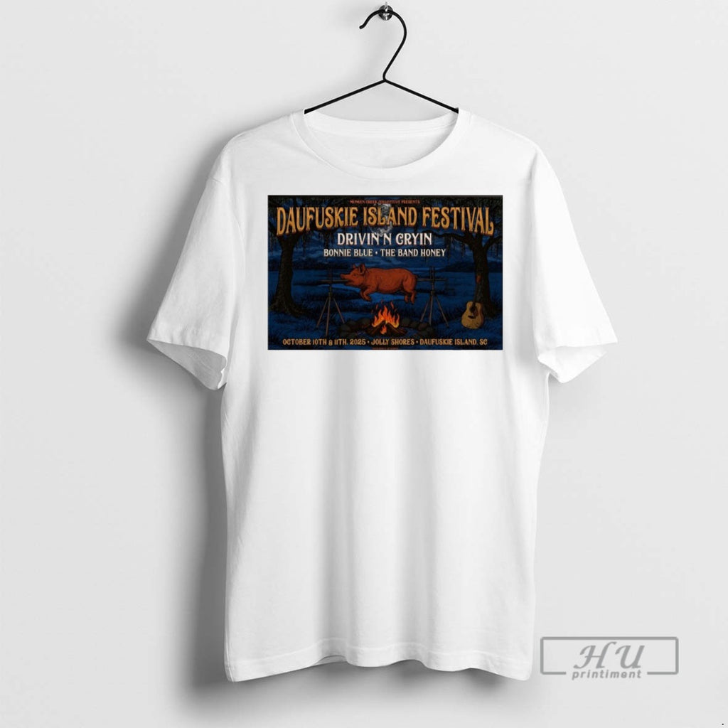 Trending Daufuskie Island Festival Jolly Shores Daufuskie Island Sc October 10 11 2025 Graphic Tee
