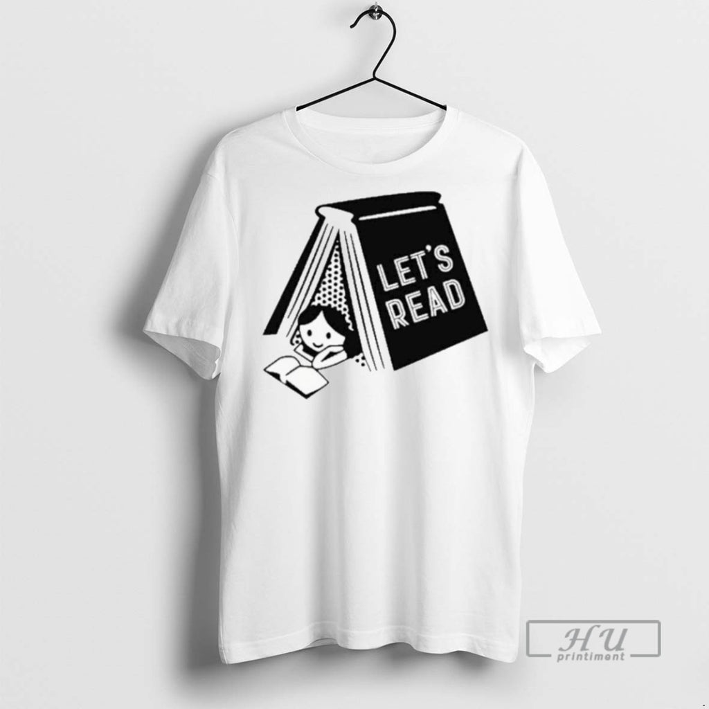 Trending Derek Luh Lets Read Book Graphic Tee Shirt Sweatshirt Hoodies