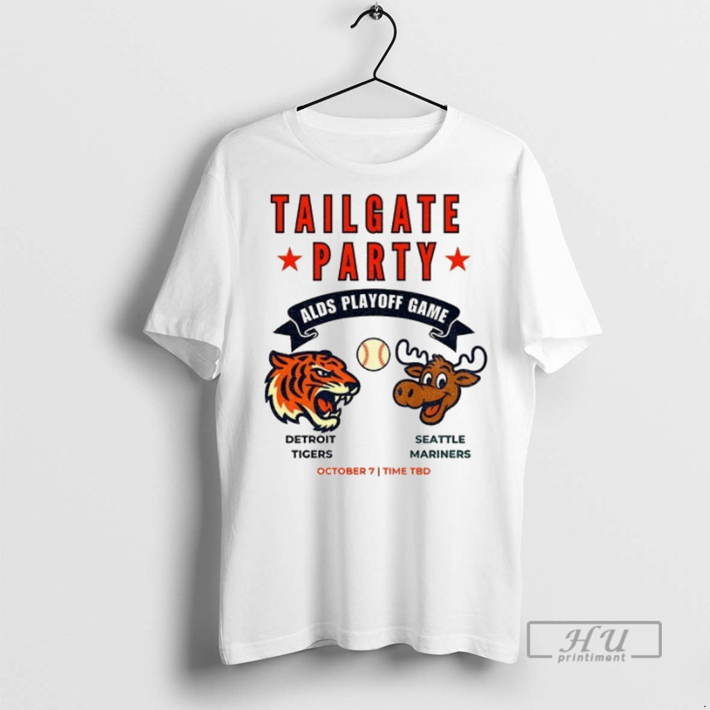 Trending Detroit Tigers Vs Seattle Mariners Alds Tailgate Party Playoff Game Mlb World Series
