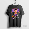 Trending Devin Booker Phoenix Suns Nba Signature Cartoon Graphic Tee Shirt Sweater