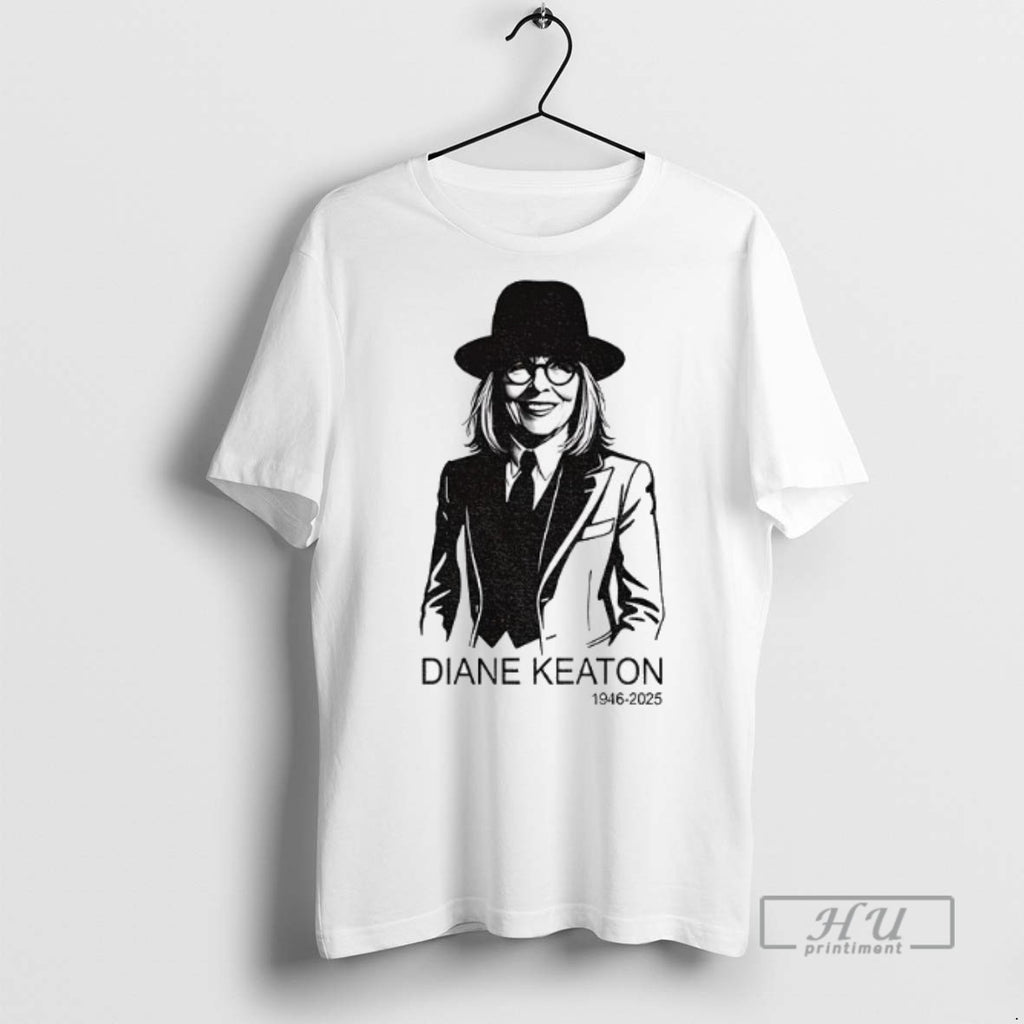 Trending Diane Keaton 1946 2025 Legends Never Die 1946 2025 Graphic Tee Shirt Sweatshirt Hoodies