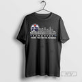 Trending Edmonton Oilers Hockey Skyline Players Name Thank You For The Memories T Shirt