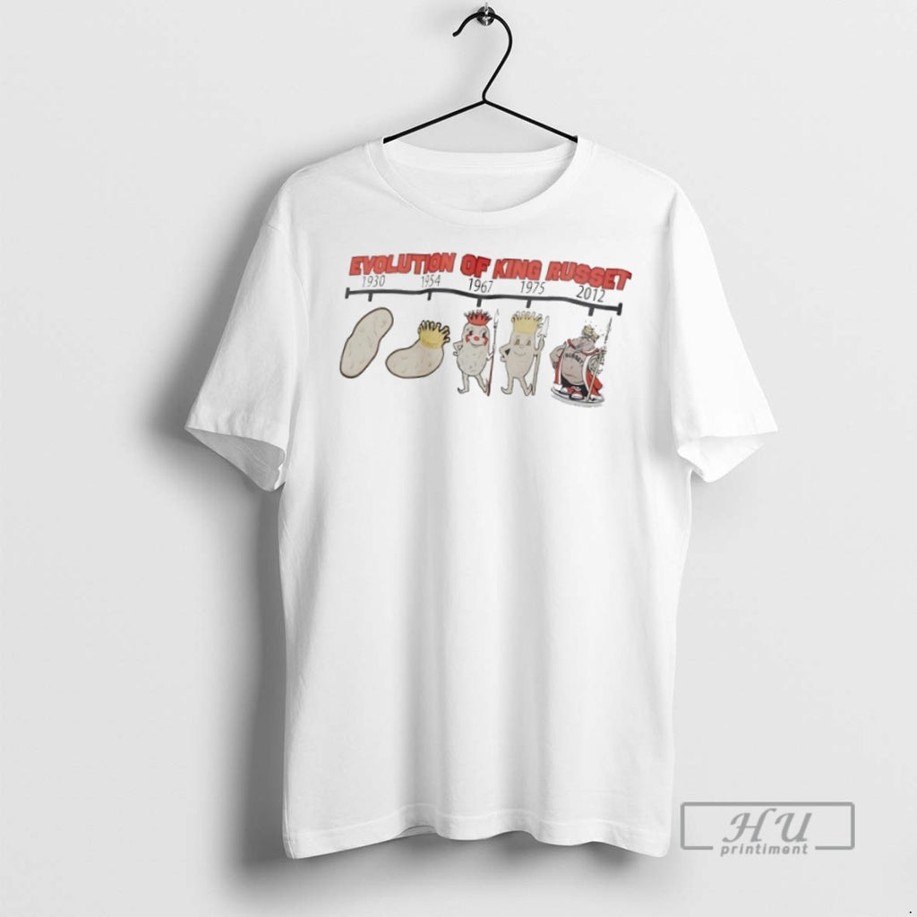 Trending Evolution Of King Russet T Shirt