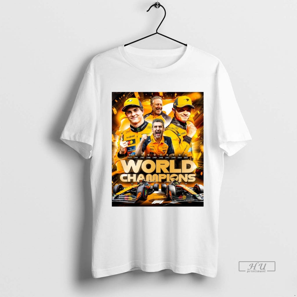Trending F1 World Champions Mclaren Are The 2025 Constructors Champions Shirt Sweater