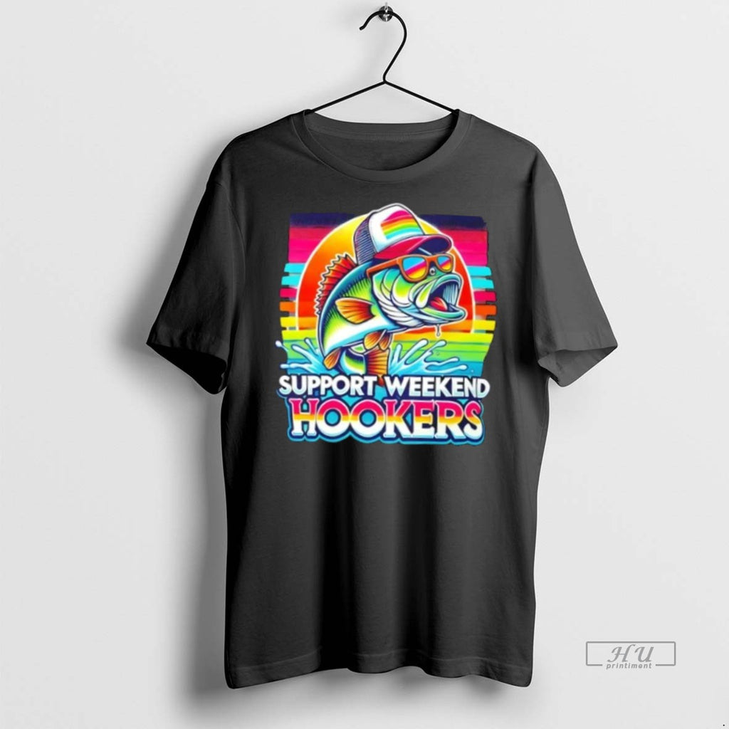 Trending Fishing Support Weekend Hookers Shirt Sweater