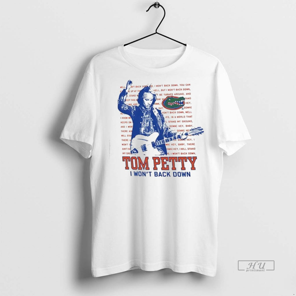 Trending Florida Gators Tom Petty I Wont Back Down Graphic Shirt Sweater