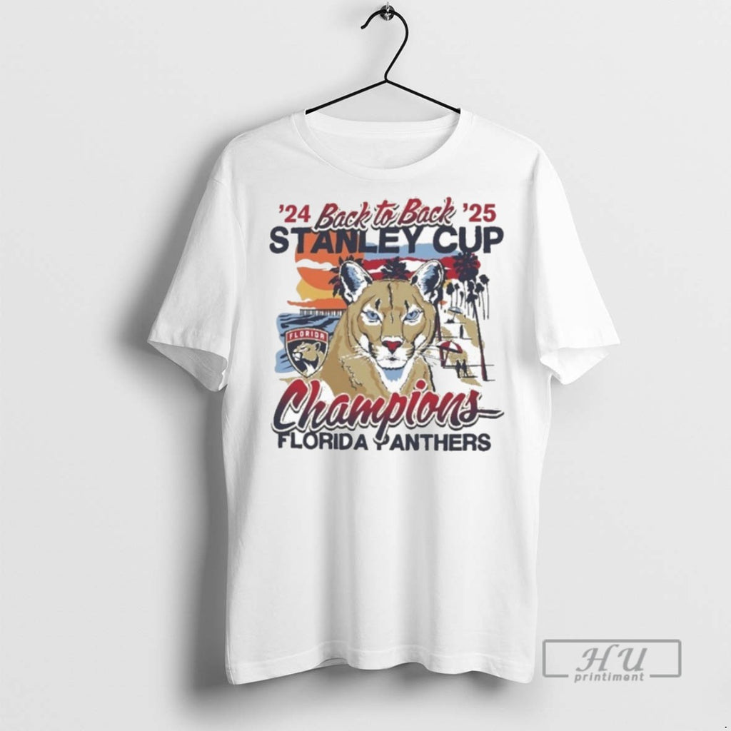 Trending Florida Panthers Back To Back Florida Sunset Franklin T Shirt