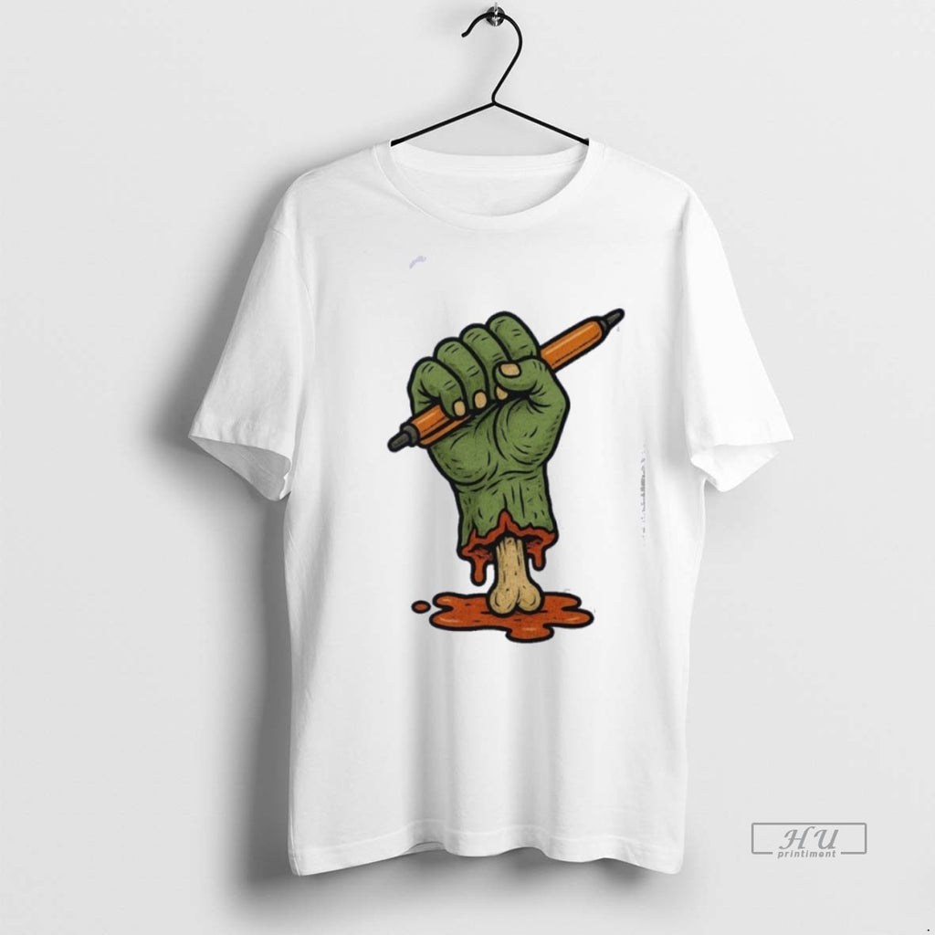 Trending Freedom From Censorship Zombie Hand Halloween Shirt Sweater