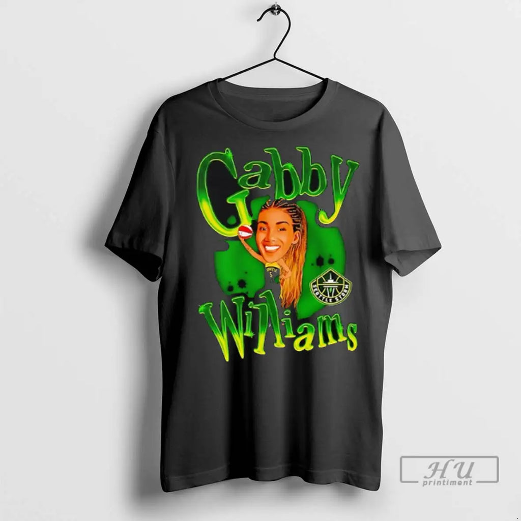 Trending Gabby William Seattle Storm Basketball Graphic T Shirts