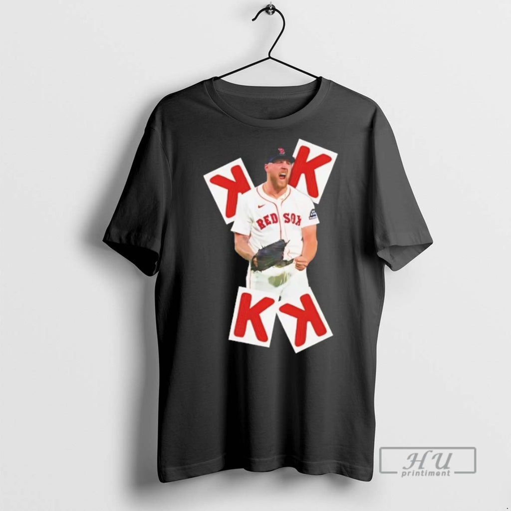 Trending Garrett Crochet K Boston Red Sox Graphic Tee Shirts Sweatshirt Hoodies