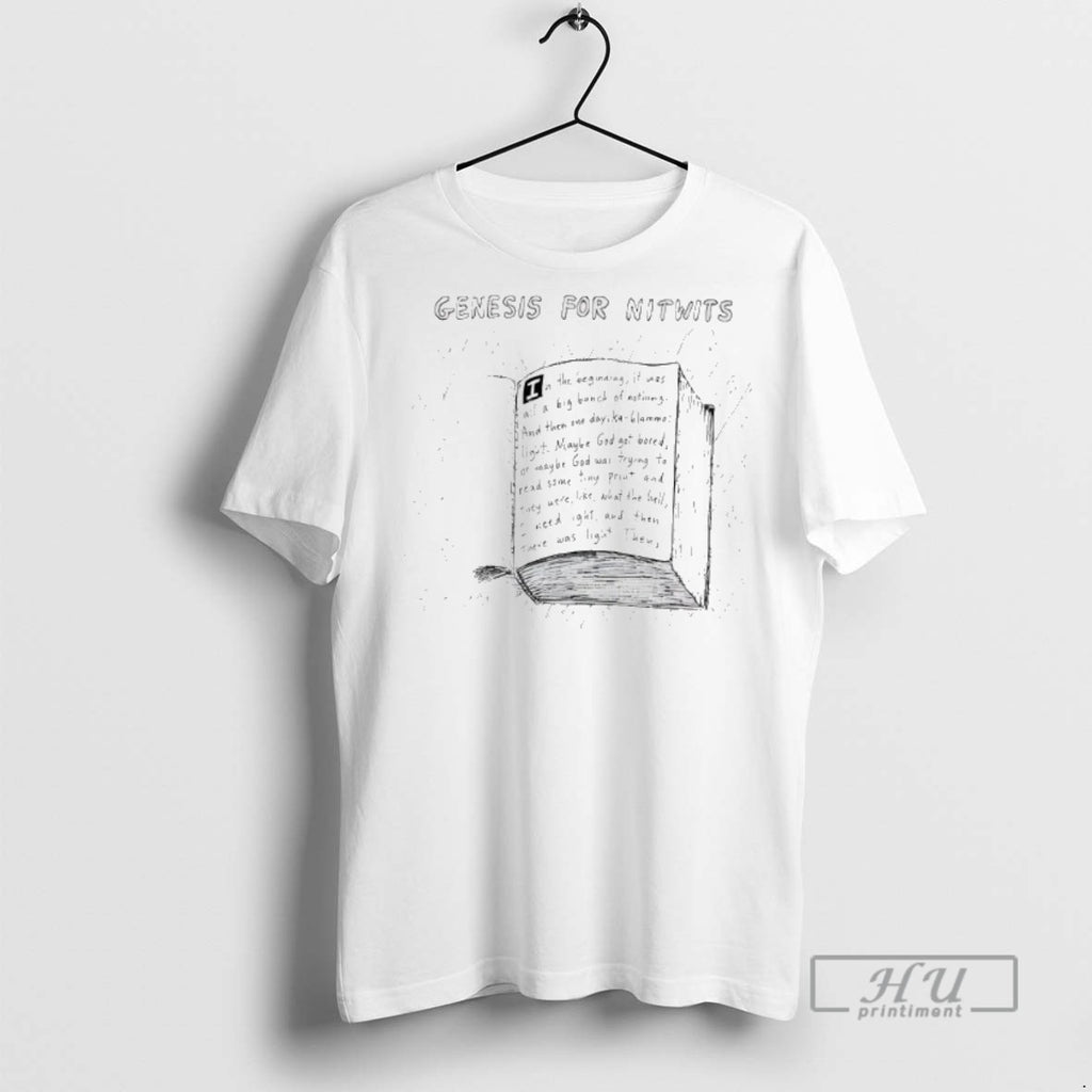 Trending Genesis For Nitwits Books Page T Shirt