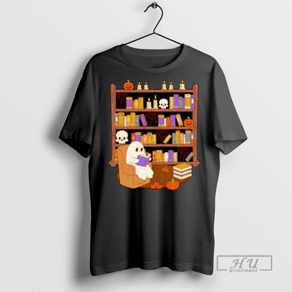 Trending Ghost Library Love Books Ornaments T Shirt