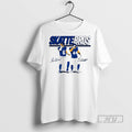 Trending Giants Jaxson Dart Cam Skattebo Celebration Pose Signature Ny Giants Graphic Tee Shirts
