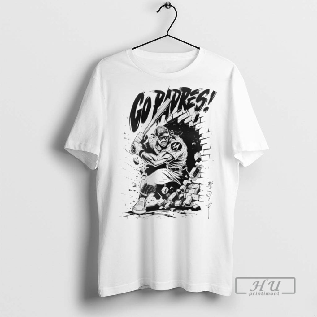 Trending Go Padres 2025 Mlb Playoff Comic T Shirt