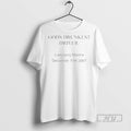 Trending Gods Drunkest Driver I Am Sorry Martha December 19th 2007 T Shirt