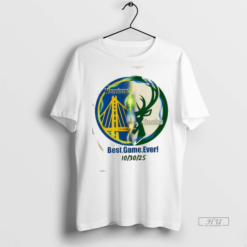 Trending Golden State Warriors Vs Milwaukee Bucks Best Game Ever 10 30 Graphic