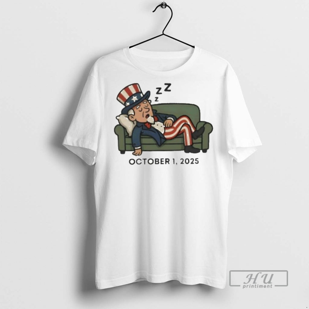 Trending Government Shutdown October 1 2025 T Shirt