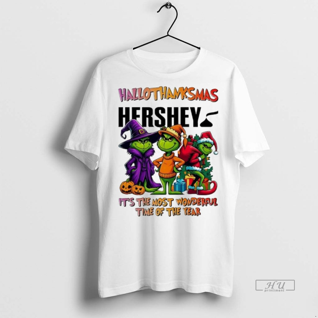 Trending Grinch Hallothanksmas X Hersheys Brand Logo Its The Most Wonderful Time Of The Year