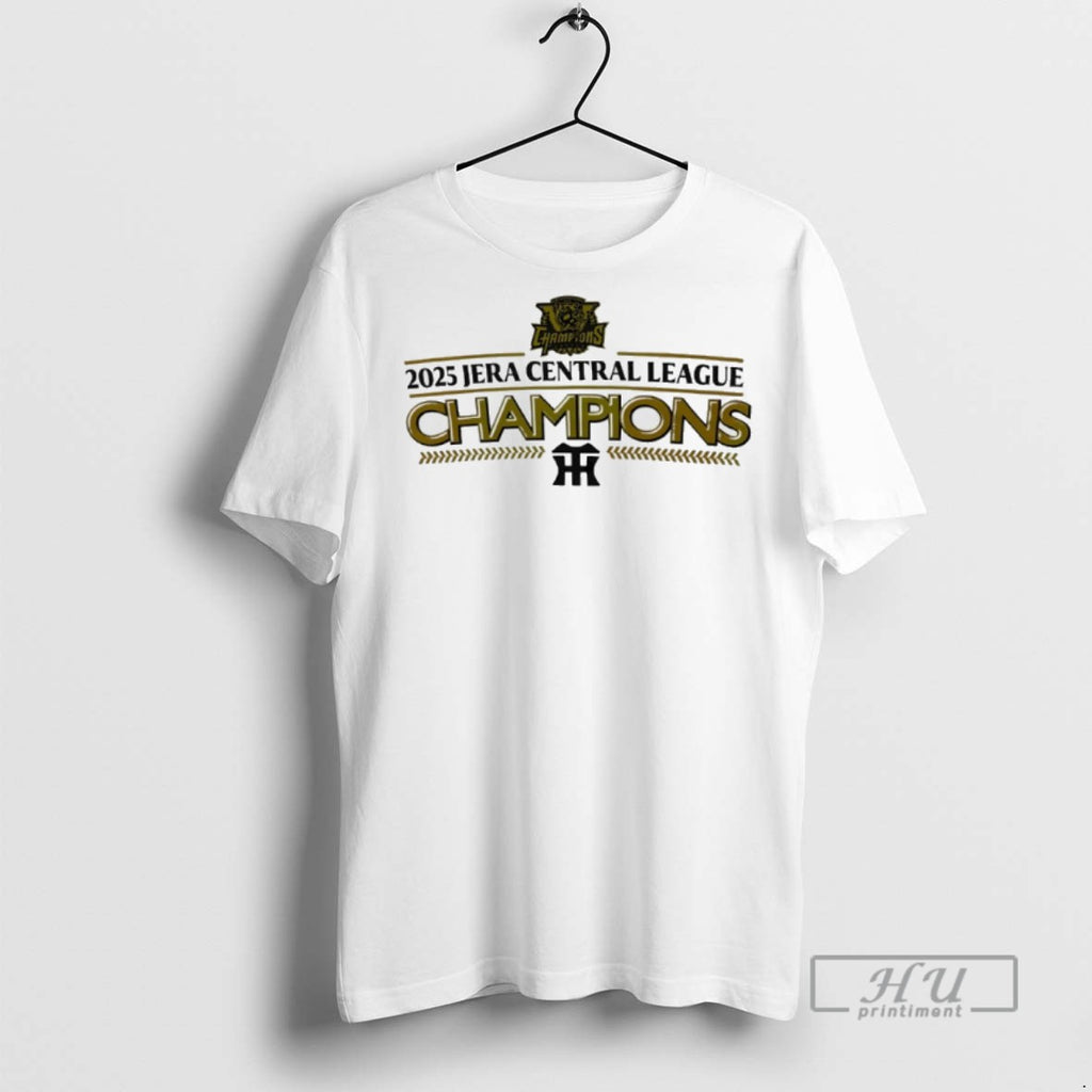 Trending Hanshin Tigers Jera Central League Champions 2025 Logo Graphic Tee Shirt Sweatshirt Hoodies