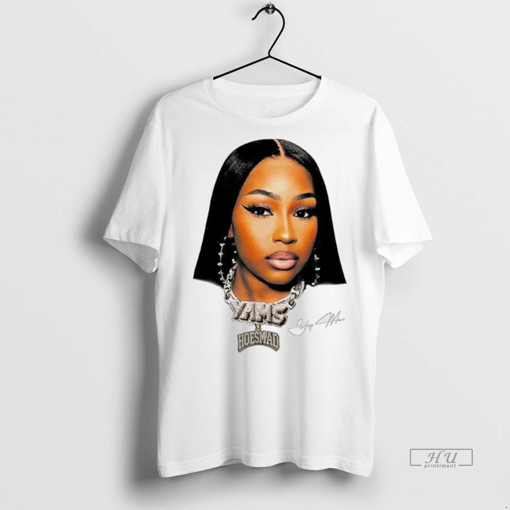 Trending Hoes Mad X Caresha Rhinestone Signature Tee Shirt Sweater