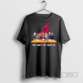 Trending Horror Movie Characters You Cant Sit With Us Atlanta Braves Halloween Graphic