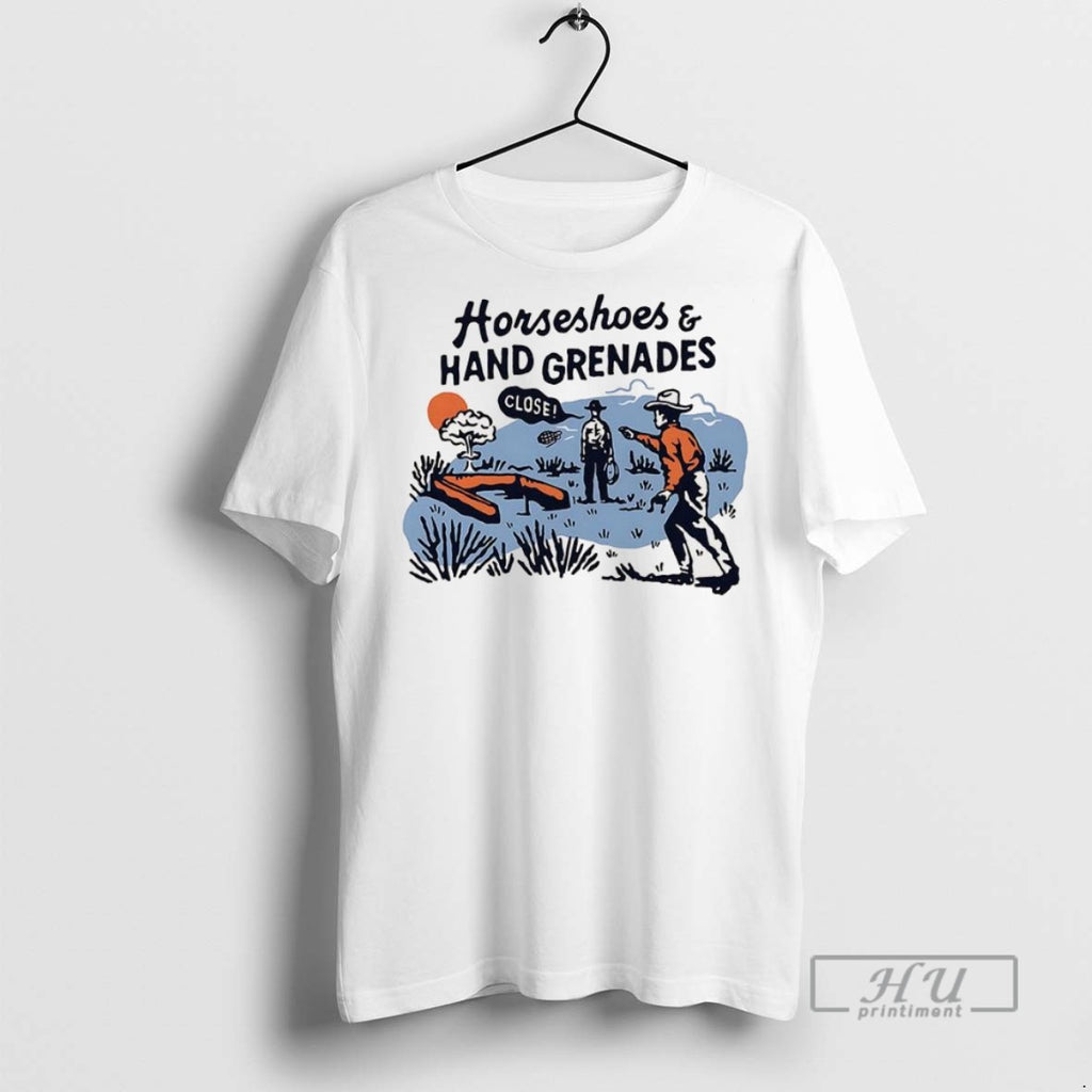 Trending Horseshoes And Hand Grenades T Shirt