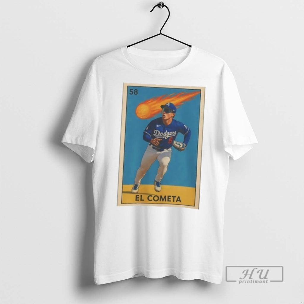 Trending Hyeseong Kim El Cometa La Dodgers T Shirt