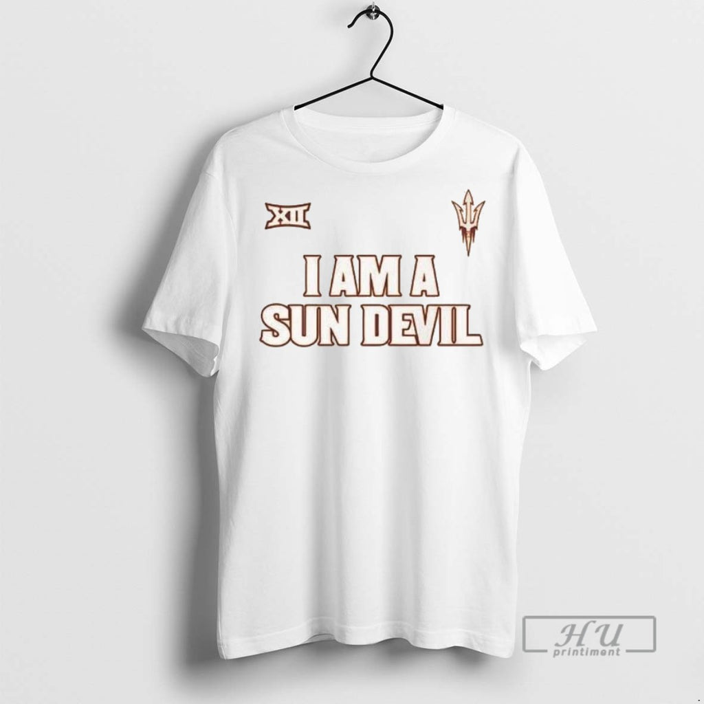 Trending I Am A Sun Devil Fear The Fork 2 Sided T Shirt