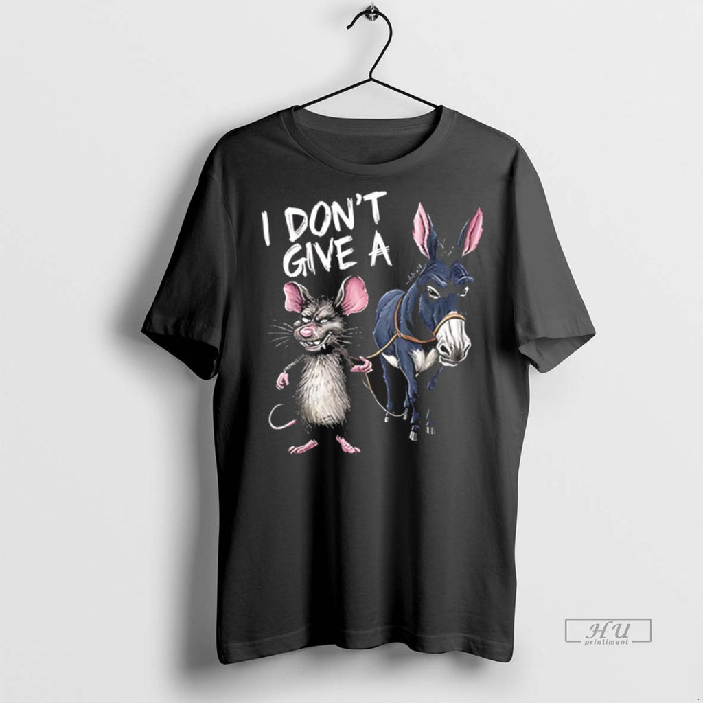 Trending I Dont Give A Rats Ass Mouse And Donkey Shirt Sweater