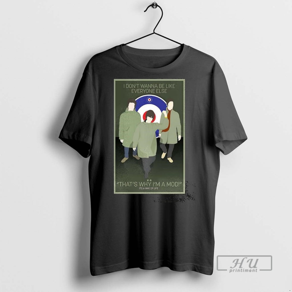 Trending I Dont Wanna Be Like Everyone Else T Shirt