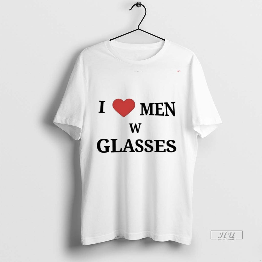 Trending I Love Men W Glasses Heart Shirt Sweater