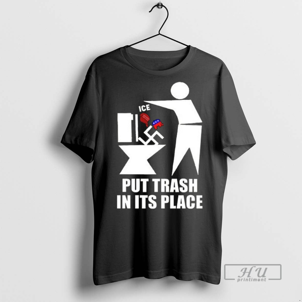 Trending Ice Put Trash In Its Place Ceramic Ceramic And Classic Dad Cap
