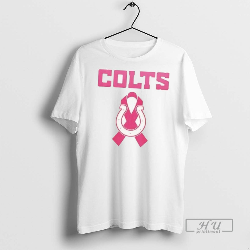 Trending Indianapolis Colts October Breast Cancer 2 Sided T Shirt