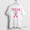 Trending Indianapolis Colts October Breast Cancer 2 Sided T Shirt